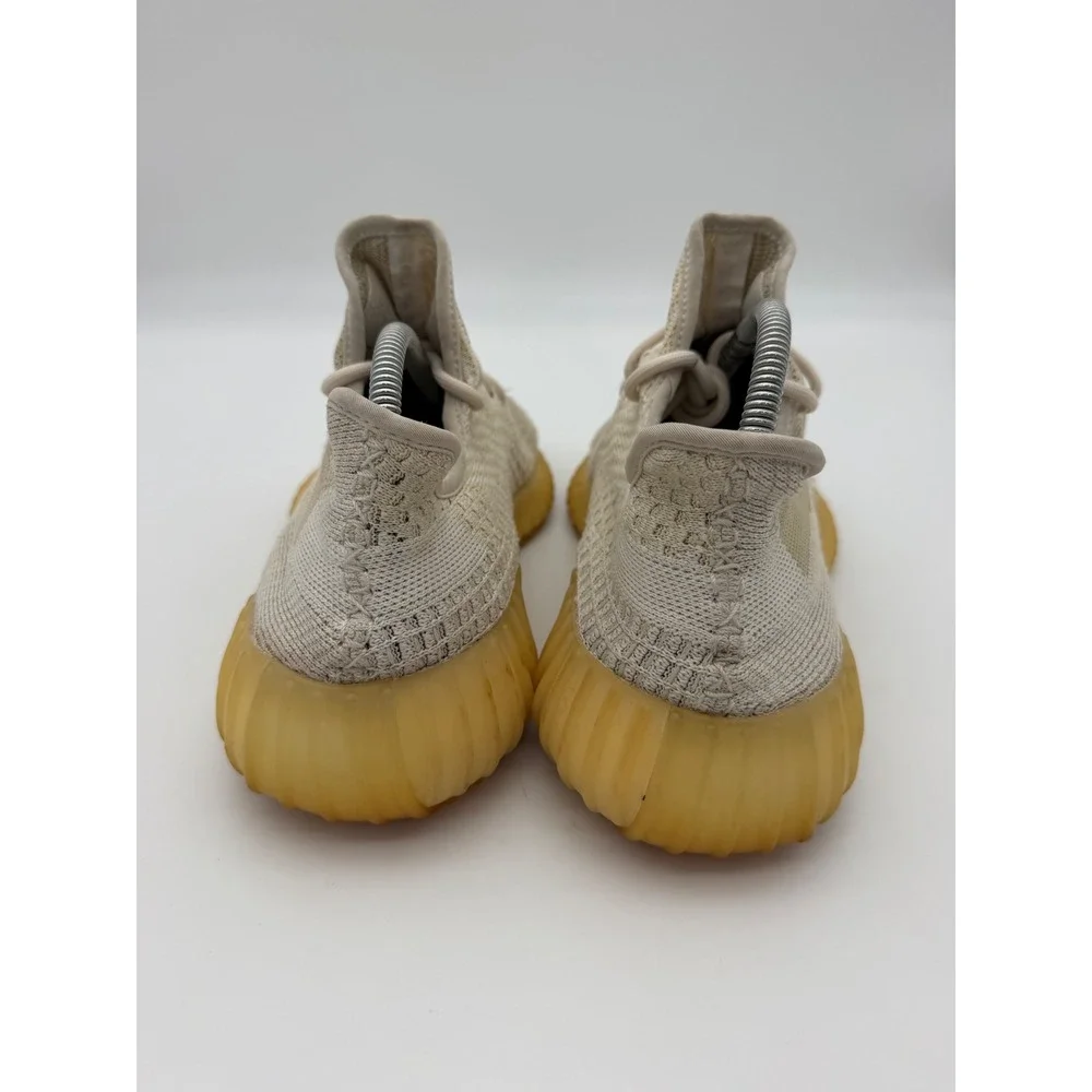 Adidas Yeezy Boost 350 V2 Natural FZ5246 Mens Size 9 Cream Beige Sneakers
